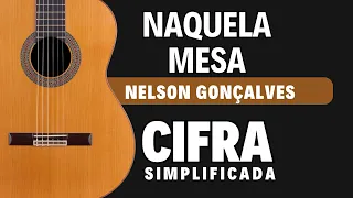 Naquela Mesa Cifra Simplificada para Violão - Nelson Golçalves Violão