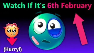 Watch This If It's February...(Hurry Up!)