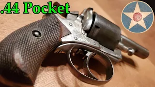 The British Bulldog Vintage Revolver Review. 44 Caliber Black Powder Cartage Gun.