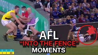 AFL BIGGEST FENCE HITS