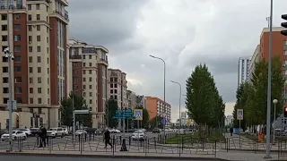 Астана: прогулка в районе улицы Сауран и поход в супермаркет Анвар