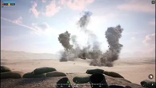 SQUAD Gameplay | RUSSIAN ARMY 155MM Artillery Creeping Barrage Travel Distance DEMOSTRATION.