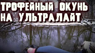 Пошел за голавлём, а влетел он | Трофейный окунь | Ультралайт кастинг