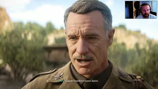 Call of Duty: WWII. Часть 4 - Грёбаный стелс! Прохождение на русском (на слабом ПК)