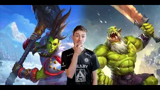 MON NOUVEAU DECK GUERRIER EN TOP 100 SUR HEARTHSTONE