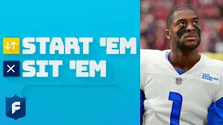 Start 'Em Sit 'Em Week 4 | NFL Fantasy