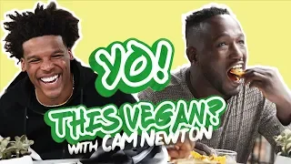 Cam Newton & Hannibal Buress Eat Vegan Tacos in Los Angeles | Yo! This Vegan?