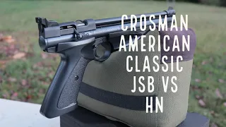 H&N vs JSB Pellets in the Crosman P1322