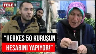 AKP'li emekli ''geçinebiliyorum'' dedi, paralarını gösterdi pazarda ortalık karıştı! | TELE1 ARŞİV