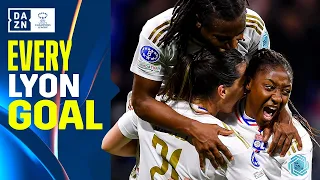 Every Olympique Lyonnais Goal From The 2023-24 UEFA Women's Champions League