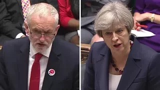 Corbyn takes on May at first post-general election PMQs