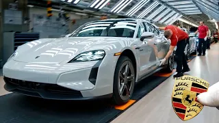 ▶️Porsche Assembly 2024 Making of Porsche Taycan inside German Factory🔩 How it is manufactured