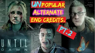 UNpopular Alternate End Credits part 2: Jess, Chris, and Matt ALONE | Until Dawn