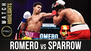 Romero vs Sparrow HIGHLIGHTS: January 23, 2021 - PBC on Showtime