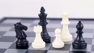 A&A plastic magnetic chess set!
