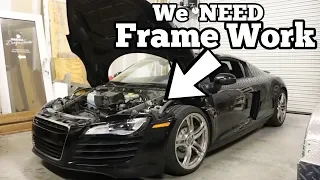 Here's Why My Cheap Audi R8 was TOTALED! Major Factory Flaw Made my R8 Salvage!