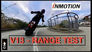 INMOTION V13 - RANGE TEST, 100km? - How far can you go on a PEV? MONOWHEELING Brisbane Australia