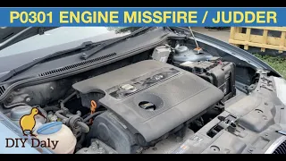 SEAT Ibiza 1.4 engine misfire / judder P0301