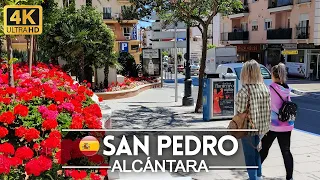 Walking Tour of San Pedro Alcántara, Marbella, Spain in April 2022