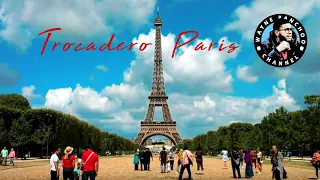 Trocadero Paris,  Promenade des rues, des vues parisiennes, le metro, la Tour Eiffel...
