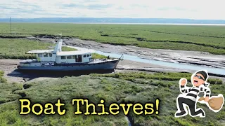 EP 136  Broken Boat & Break In Attempts!  #boatproject