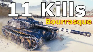 World of Tanks Bat.-Châtillon Bourrasque - 11 Kills 8,7K Damage