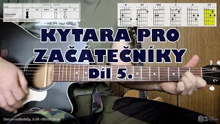 Kytara pro začátečníky, díl 5. - jak hrát třídobý rytmus & tipy na písničky