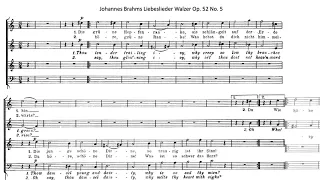 Liebeslieder Walzer Op  52 No  5 Soprano