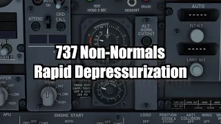 737 Rapid Depressurization Procedure