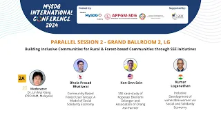 MySDG International Conference 2024 | Parallel Session 2A