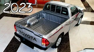 Just arrived 😍 2023 Toyota Hilux single cab truck “ with price “