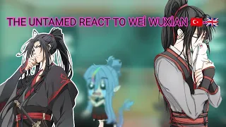 The untamed react to wei wuxian 🇹🇷-🇬🇧 (wei wuxian x lan zhan)