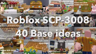 40 Build ideas | 3008 House build | Roblox SCP-3008