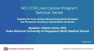 Targeting the Tumor Immune Microenvironment for Biomarker and Therapeutic Discovery in HCC