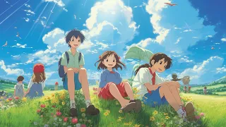 Studio GHIBLI Relaxing Piano Music - Soothing Ghibli covers - Sleeping, Studying, Working Music 🌼