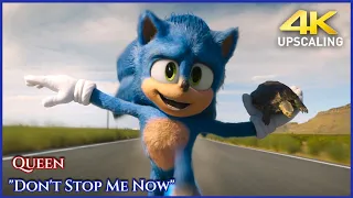 Sonic the Hedgehog MV - Don’t Stop Me Now - Queen 4K Up-scaling & HQ Sound