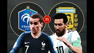 PES 19||Argentina vs France||4k||60fps (PC)