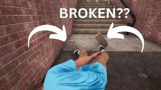 I BROKE MY BOARD!! (1.2 Update) - Session Skateboarding Sim