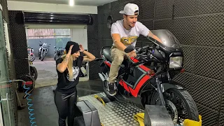 MEDIMOS A POTÊNCIA DA RD 350 DELA