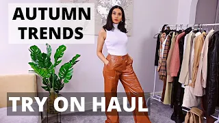 🌿 AUTUMN / Fall 2021 Fashion TRENDS 🍂 TRY ON HALL - PLT Boohoo & Missguided | OUTFIT IDEAS!