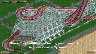 Roller Coaster Test Meter - Roller Coaster Tycoon coaster testing in real life!