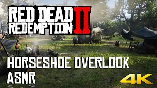 Horseshoe Overlook Camp   I   RDR2   I   ASMR, Nature Sounds, Relaxation   I   4K