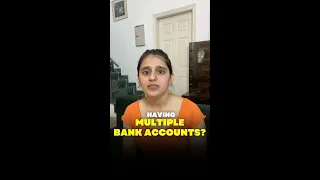 Multiple bank accounts? | Money saving tips | Neha Nagar #shorts