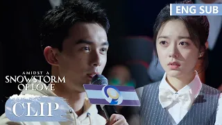 He confessed to her in front of the camera! | [Amidst a Snowstorm of Love] Clip EP23(ENG SUB)