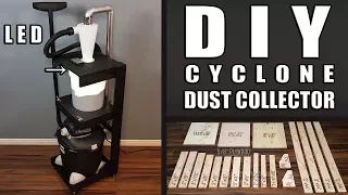 How to make a DIY Cyclone Dust Collector / Complete tutorial