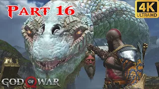 God of War Gameplay Walkthrough Part 16 [4K 60FPS PS5] - No Commentary