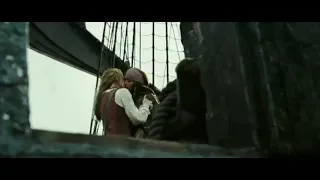 JACK SPARROW kissing and loving video with BGM ringtones. only for entertainment