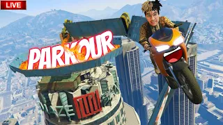 987.546% people can't complete this Parkour Race in GTA 5 live stream