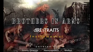 "Brothers In Arms" (Dire Straits) instrumental cover by Jimmy Quango, Wolbai & Honeyspiders