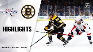 Capitals @ Bruins 10/6/21 | NHL Highlights